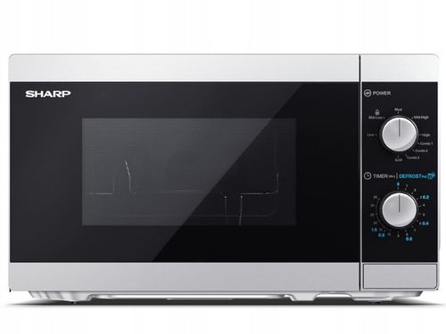 Kuchenka mikrofalowa wolnostojąca Sharp 800W grill 1000W 20L na Arena.pl