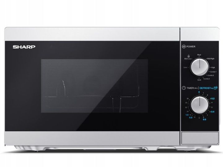 Kuchenka mikrofalowa wolnostojąca Sharp 800W grill 1000W 20L zdjęcie 1