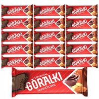 Góralki nugatowe Wafelki z kremowym nadzieniem 45g x 15 sztuk