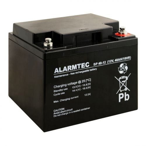 AKUMULATOR AGM 40AH 12V ALARMTEC BP40-12 - Archiwum Arena.pl