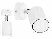 LAMPA sufit KINKIET ŚCIENNY regulowany SPOT 1 GU10