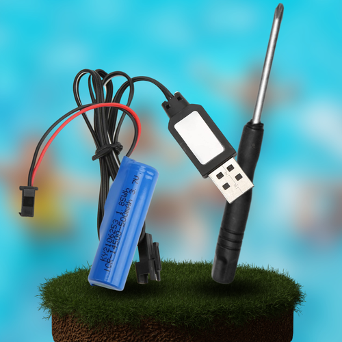 pistolet na wodę elektryczny automatyczny karabin wodny 2w1 akumulator na Arena.pl