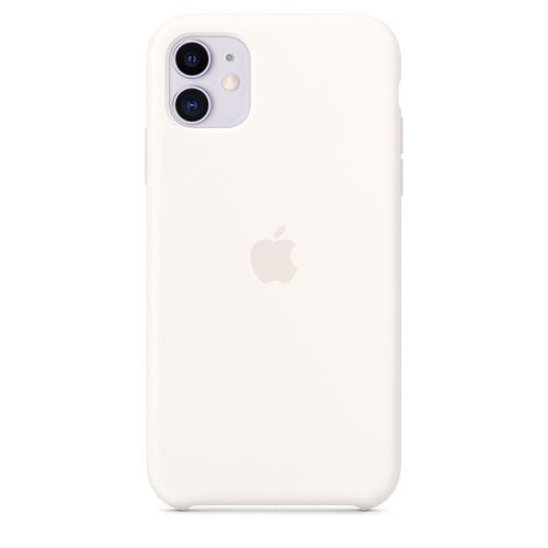 Apple Silicone Case Silikonowe etui iPhone 11 (biały) na Arena.pl