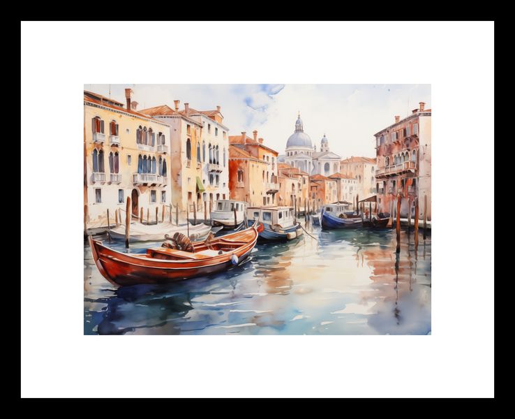 Plakat 18x13cm Wenecka Impresja zdjęcie 3