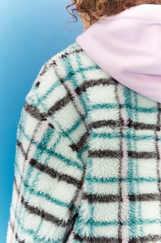 LEE CROPPED SHERPA JACKET DEEP EMERALD L55GAX38 XS na Arena.pl