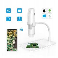 MIKROSKOP CYFROWY USB 1080p 2MP APP 1000x WIFI
