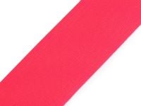 Guma płaska kolor 50 mm (1 mb) 1410 Róż NEON