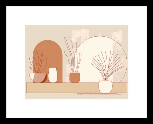 Plakat 18x13cm Widok Roślin na Arena.pl