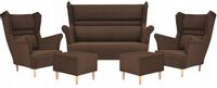 Zestaw wypoczynkowy sofa + 2 fotele Family Meble