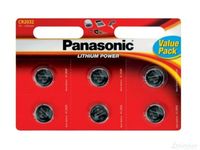 bateria litowa panasonic cr2032 3v - blister 6 szt