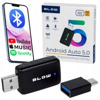 Adapter samochodowy BLOW mini PRO Bezprzewodowy Android Auto CarPlay