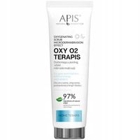 APIS Oxy O2 Dotleniający peeling do twarzy efekt mikrodermabrazji 100ml