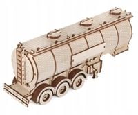 DREWNIANE PUZZLE 3D NACZEPA CYSTERNA DO CIĘŻAROWKI ZESTAW DO ZŁOŻENIA DIY