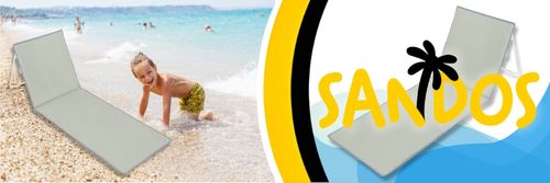 Leżak plażowy do opalania składany DEKTRI na Arena.pl