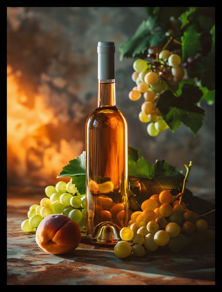 Plakat 30x40cm Bursztynowe Wino zdjęcie 2