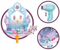 Toaletka Księżniczki dla Dzieci - Zestaw Stolikowy Akcesoria Księżniczek