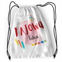 Plecak Dla Babci Sportowy Szkolny Worek Torba Z Nadrukiem Ze Zdjęciem