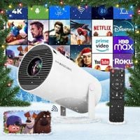 PROJEKTOR MAGCUBIC HY300 PRO 2026 NOWA WERSJA 4K WIFI SMART ANDROID TV