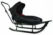 DUŻE SANKI Z PCHACZEM OPARCIEM ŚPIWORKIEM I BUDKĄ na Arena.pl