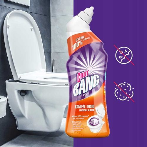 cillit bang żel do toalet - kamień i rdza 750ml na Arena.pl