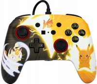 Gamepad Kontroler do Nintendo Switch PowerA Enhanced Pikachu vs Meowth