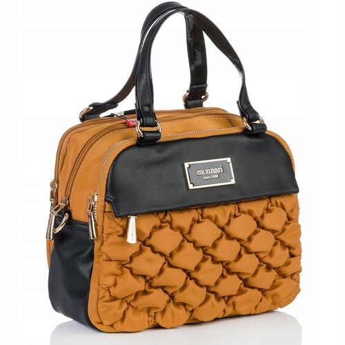 TOREBKA NA RAMIĘ LISTONOSZKA MONNARI PIKOWANA SPORTOWA POJEMNA 3 KOMOROWA na Arena.pl