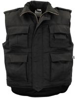 KAMIZELKA  US "Ranger" czarna (duży rozmiar)