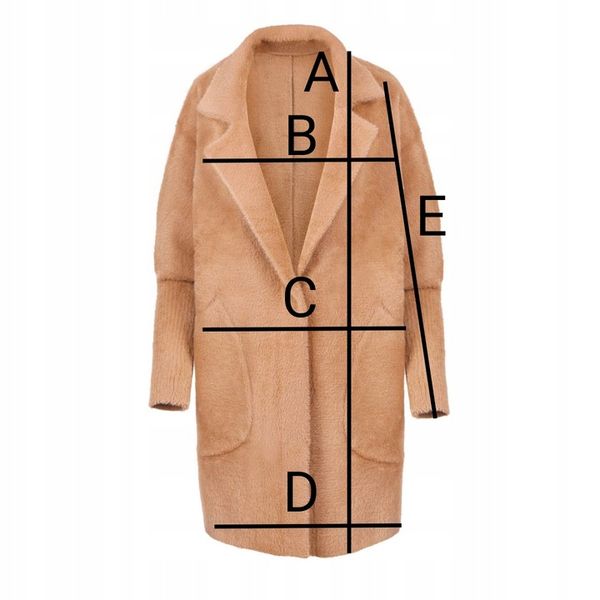 PŁASZCZ ALPAKA KOŁNIERZ WEŁNA KOLOR BABY BLUE zdjęcie 5