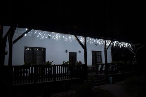 SOPLE 300 LED PROFESJONALNE GRUBE LAMPKI choinkowe KURTYNA + FLASH mikołaj na Arena.pl