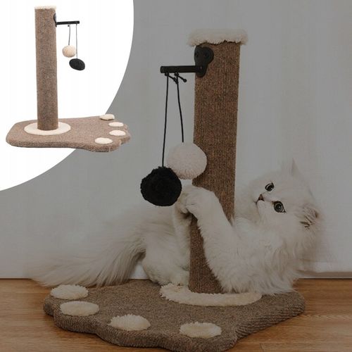 DRAPAK DLA KOTA DOMEK LEGOWISKO SŁUPEK + ZABAWKA na Arena.pl