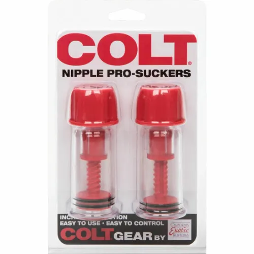 calexotics colt nipple prosuckers czerwone bańki podciśnieniowe 2 szt. na Arena.pl