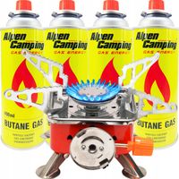 KUCHENKA TURYSTYCZNA GAZOWA PRZENOŚNA MINI GAZ 4SZT.