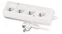 przedłużacz mieszkaniowy 4 gniazda 3 metry z/u - vt-300-1403