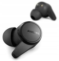 SŁUCHAWKI BEZPRZEWODWE PHILIPS TAT1207BK CZARNE TWS BLUETOOTH ORYGINALNE