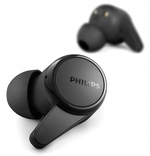 SŁUCHAWKI BEZPRZEWODWE PHILIPS TAT1207BK CZARNE TWS BLUETOOTH ORYGINALNE na Arena.pl