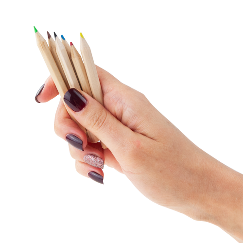 Kredki Ołówkowe 6Szt Gadżety Reklamowe Nadruk Gratis na Arena.pl