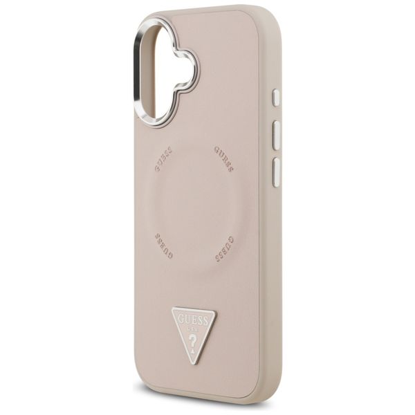 etui guess triangle logo magsafe do      iphone 17 różowy zdjęcie 6