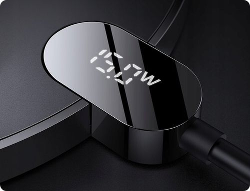 BASEUS SZYBKA ŁADOWARKA DO TELEFONU INDUKCYJNA BEZPRZEWODOWA QI 15W LED na Arena.pl