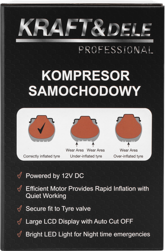 KOMPRESOR SAMOCHODOWY 7BAR 250W KD3443 na Arena.pl