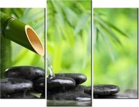 60 90CM OBRAZ 3 ELEM SPA ŚCIENNY DRUK PŁÓTNO