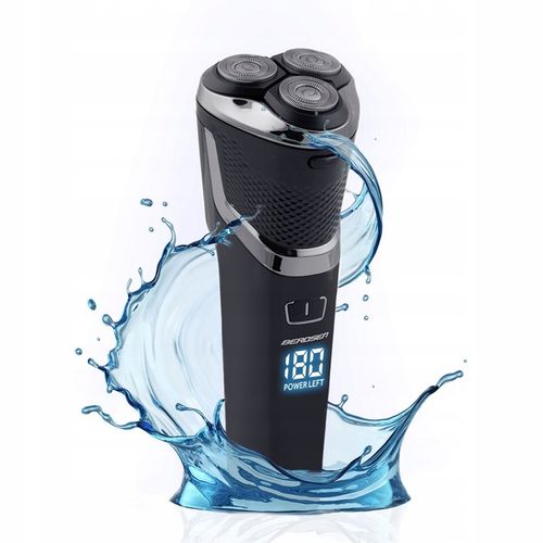 Maszynka do golenia golarka do brody zarostu 3 ostrza czarna Berdsen na Arena.pl