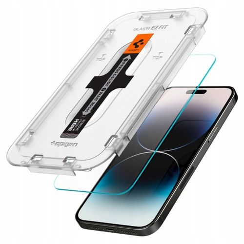 Szkło Hartowane Spigen EZ Fit do Apple iPhone 14 Pro Max Clear 2 szt. na Arena.pl