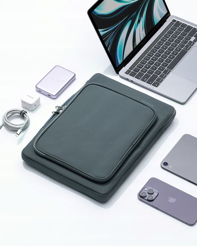 Wodoodporna torba na laptopa 14" InnoStyle Eco-Friendly, niebieska na Arena.pl