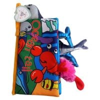 książka dla niemowląt z tkaniny zwierzęta morskie