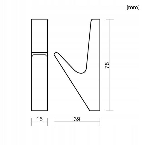 3x WIESZAK NA UBRANIA DO PRZEDPOKOJU HACZYK ŚCIENNY CZARNY DO LAMELI na Arena.pl