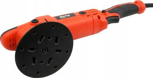 POLERKA SAMOCHODOWA ELEKTRYCZNA SZLIFIERKA 1400W Z REGULACJĄ + GĄBKI ZESTAW na Arena.pl