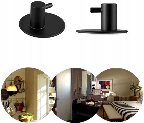 Haczyki Do Łazienki Łazienkowe Samoprzylepne X 4 na Arena.pl