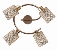 York spirala 4x40W G9 różowe złoto