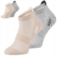 2x Skarpetki ABS Antypoślizgowe Męskie Sportowe Fitness Joga 41-46 ZOOKSY