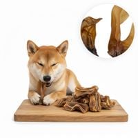 PRZYSMAK DLA PSA Suszone Ucho wieprzowe 500g NATURALNY GRYZAK